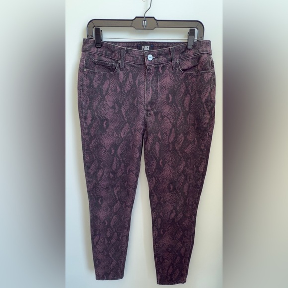 Paige - Hoxton High Rise Ankle Skinny Jeans- Size 30 - Picture 4 of 4